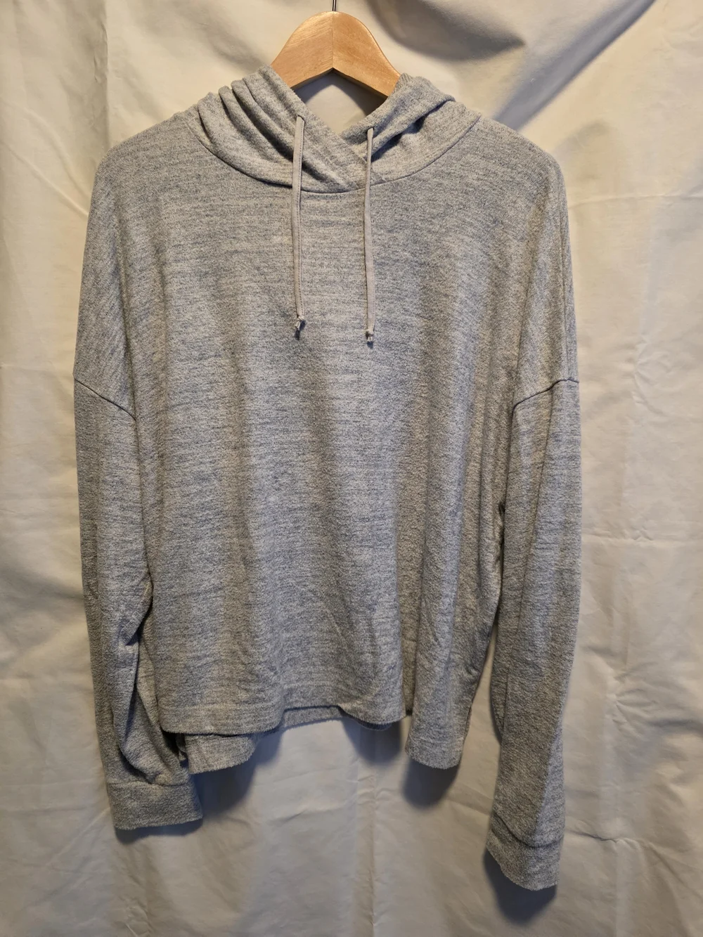 Old Navy Light Blue Midweight Hooded Pullover. - Picture 1 of 5